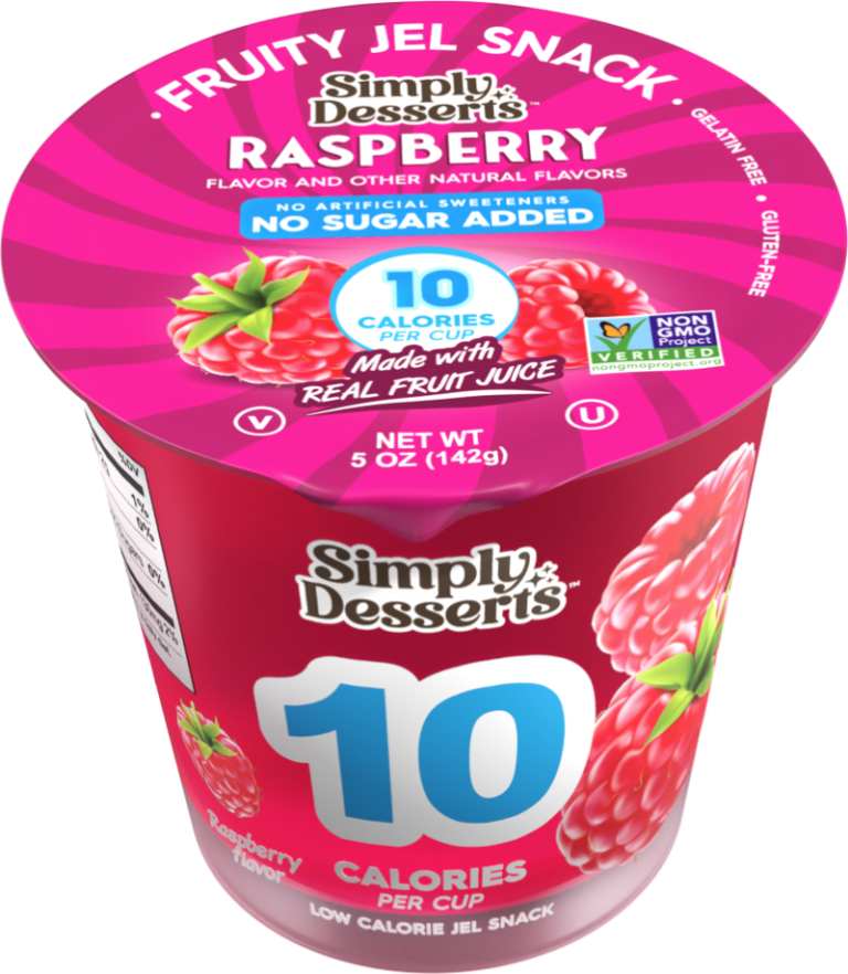 Fruity Jel Snack Raspberry 5oz