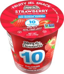 Fruity Jel Snack Strawberry 5oz