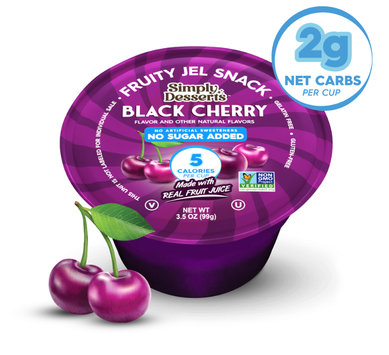 Black Cherry Fruity Jel Snack