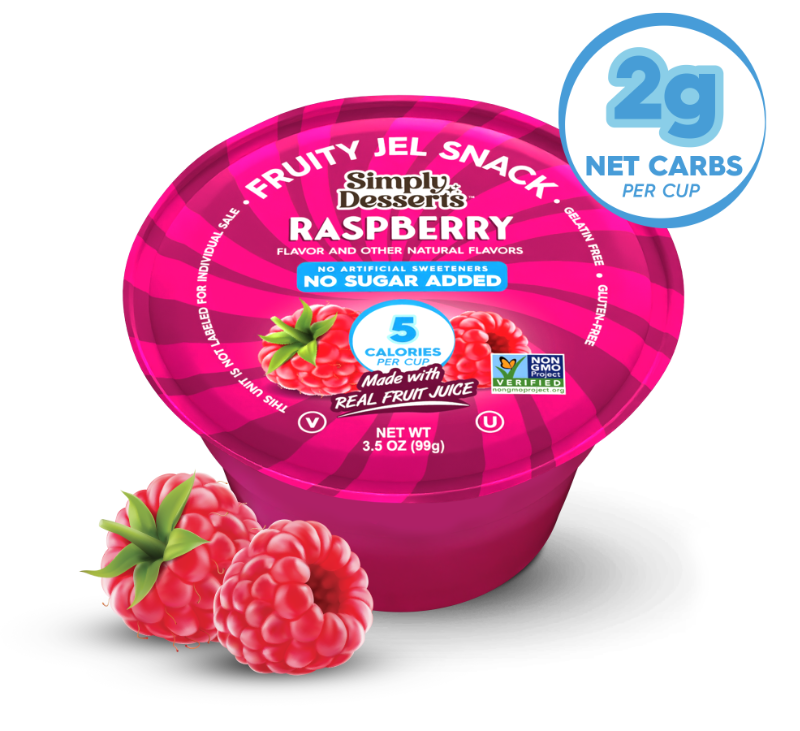 Raspberry Fruity Jel Snack