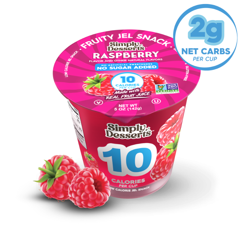 Raspberry Fruity Jel Snack